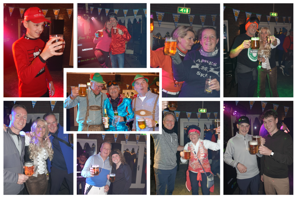Skihut feest, gelukkig hebben we de foto's nog:) - Golfclub Heelsum