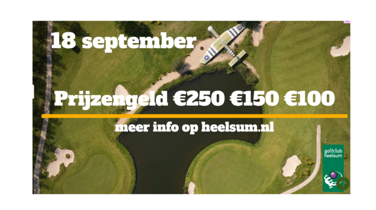 Oproep aan de lage handicappers! Strijd mee bij de Airborne open